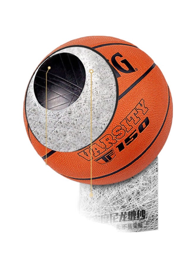 SPALDING Rubber Size 7 Basketball, Fiba Certified, For Outdoor Use, 84-421Y - Image 1