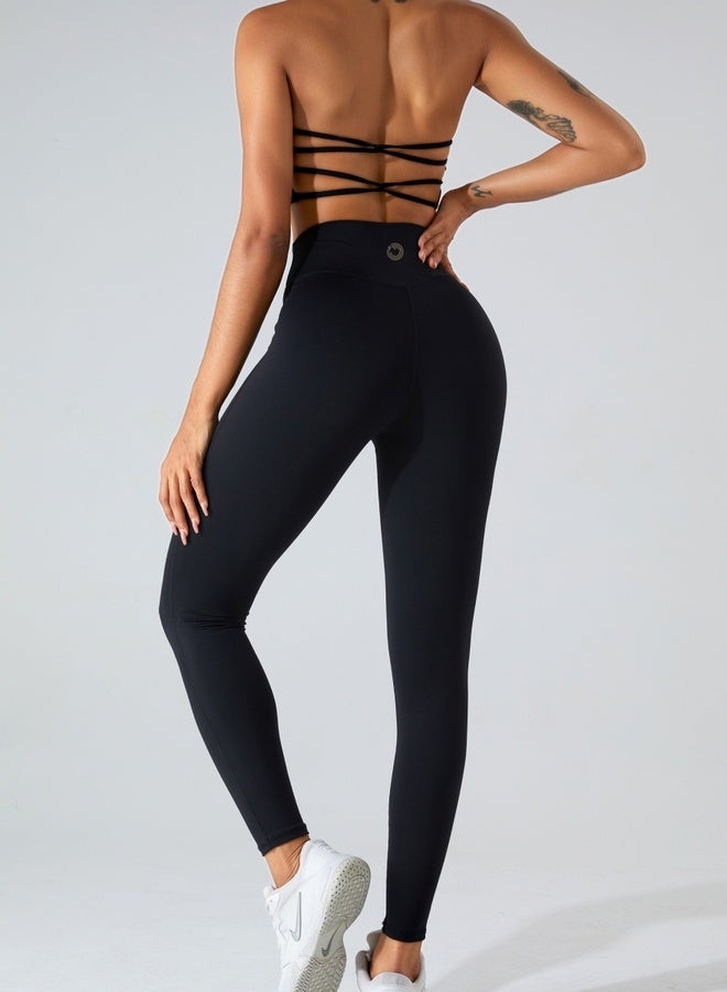 KAWN.YOGA Womens Striped Back Sleeveless Sports Bra  - Image 5