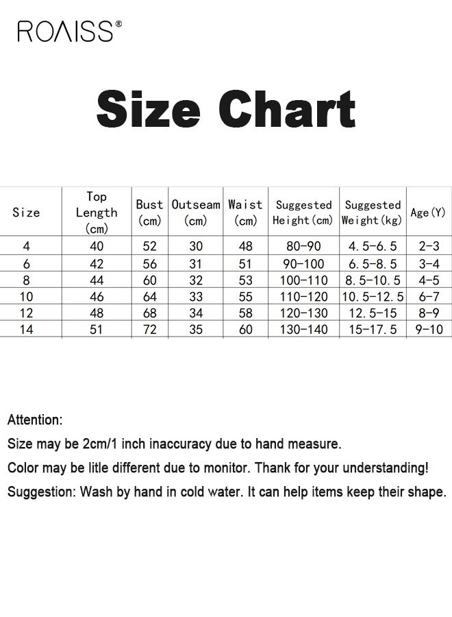 roaiss Boys 3PCS Swimsuit, Quick-drying Swim Set with Dinosaur Top, Elastic Waist Shorts and Cap, Summer Bathing Suit, Rash Guard Swimsuits for Boys  - Image 3