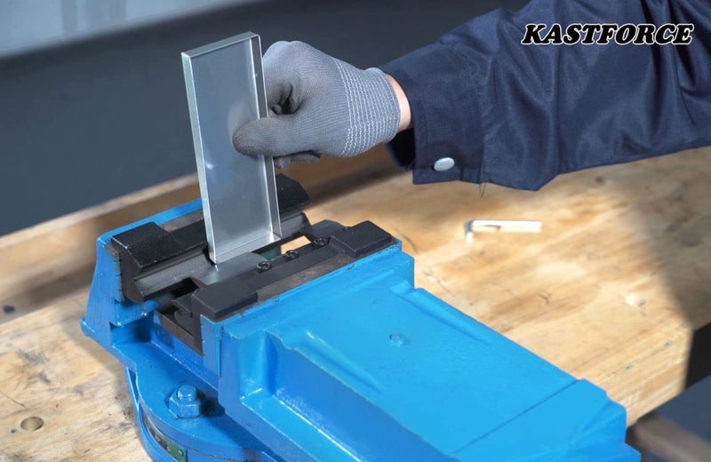 KASTFORCE KF5012 6 Inch 150 mm Vise Mount Metal Brake Bender Attachment Bending Max Capacity 14 Gauge 2mm Mild Steel 1/8" Aluminum - Image 5