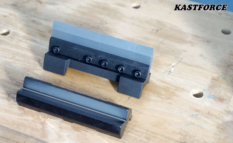 KASTFORCE KF5012 6 Inch 150 mm Vise Mount Metal Brake Bender Attachment Bending Max Capacity 14 Gauge 2mm Mild Steel 1/8" Aluminum - Image 2
