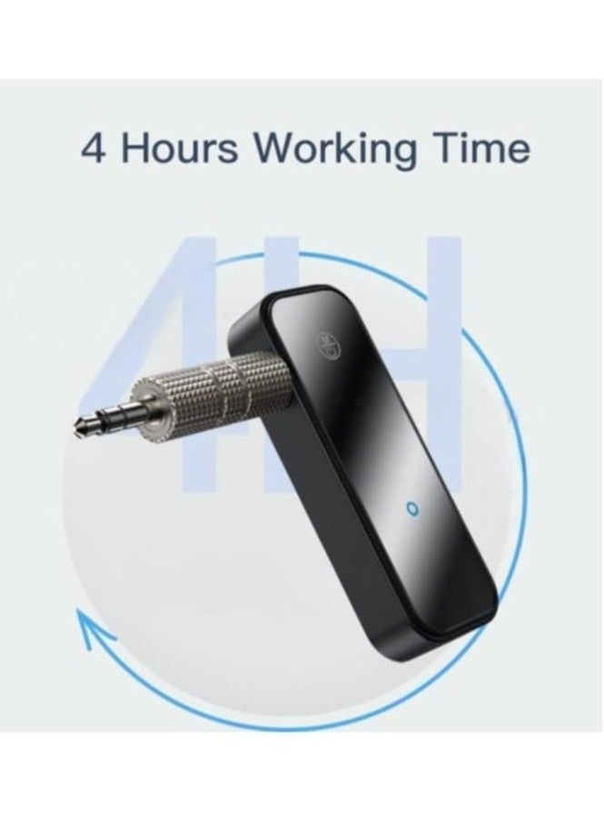 Yesido YAU25 2-in-1 Bluetooth 5.0 Transmitter & Receiver – Wireless Audio Adapter with AUX & USB – Low Latency, High-Fidelity Sound for Car, Home Stereo, TV & PC – Compact & Easy to Use - Image 1