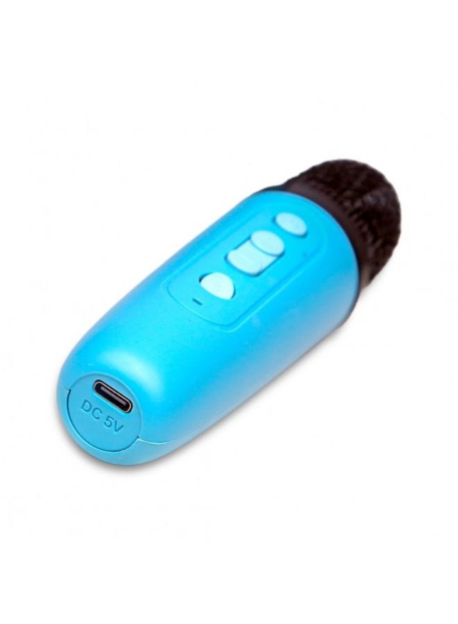 New K12 Speaker with Mic LED Color Lights Family Singing Wireless Portable Bluetooth with Microphone Loudspeaker - Image 4