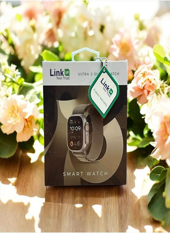 LINKUP Link Up Watch Ultra 2 GPS + SIM 49mm Titanium Alpine Loop Medium Green  - Image 1