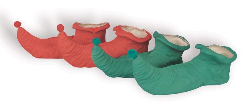 Rubies Forum Novelties Adult Costume PVC Elf Shoes, Green, One Size - Image 2