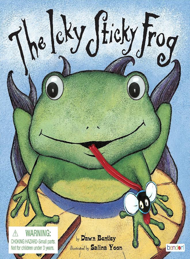 Bendon Piggy Toes Press Icky Sticky Frog Interactive Storybook 42801 - Image 4