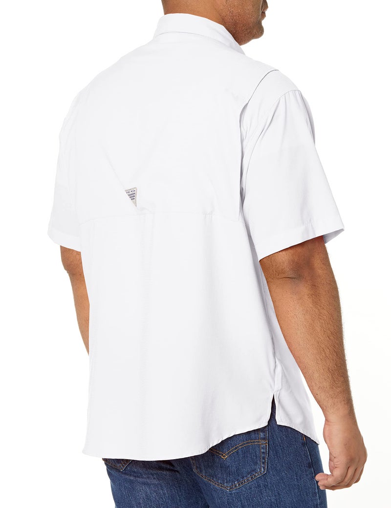 Columbia Men's Big and Tall Tamiami II SS Shirt, White, Large - Image 2