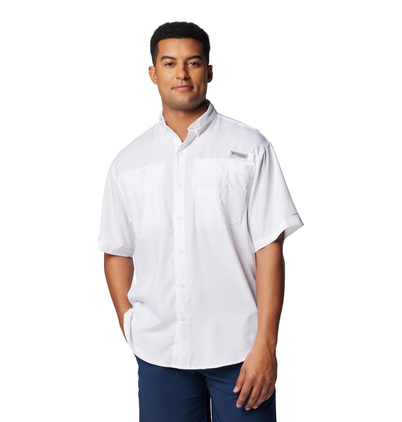 Columbia Men's Big and Tall Tamiami II SS Shirt, White, Large - Image 4
