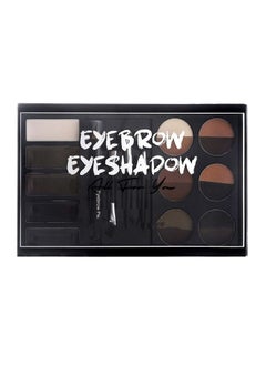 Eye Brow Kit 25 Piece Waterproof Eyebrow Palette Set 12 Colors Eyebrow Powder 5 Colors Brow Wax 4 Eyebrow Stencils 3 Brushes 1 Eyebrow Pencil for Novice and Professional (25 Piece Set)