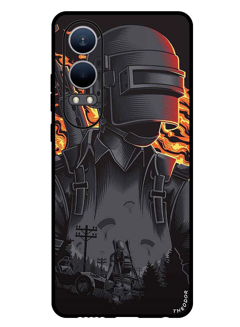 Theodor Protective Case Anti Scratch Shock Proof Bumper Cover For Oppo K12x (China) Pubg War - Image 1