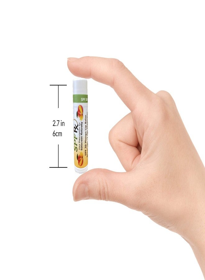 SPF Rx, SPF 30 Mango Sunscreen Lip Balm Broad Spectrum Protection, Rapid Relief for Dry Chapped Lips, Superior Protection Against UVA & UVB Rays - 0.15 oz, (36 Pack - Image 3