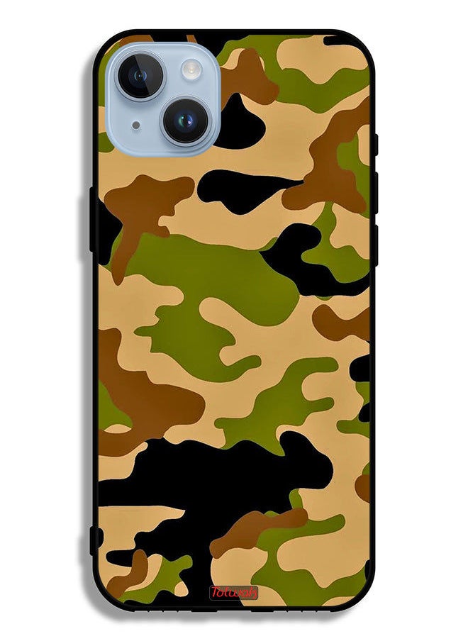 Tolwak - Apple iPhone 14 Plus Protective Case Camouflage Abstract Digital Pattern - Image 1