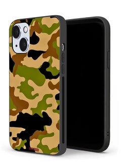 Apple iPhone 14 Plus Protective Case Camouflage Abstract Digital Pattern