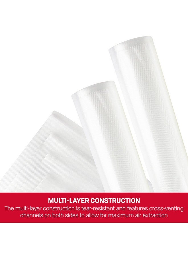 Nesco VS-07V Vacuum Sealer Bag Variety Pack, Bag/Roll Combo, Clear - Image 5