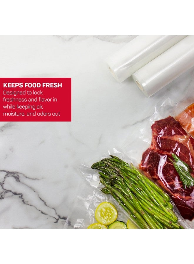 Nesco VS-07V Vacuum Sealer Bag Variety Pack, Bag/Roll Combo, Clear - Image 3