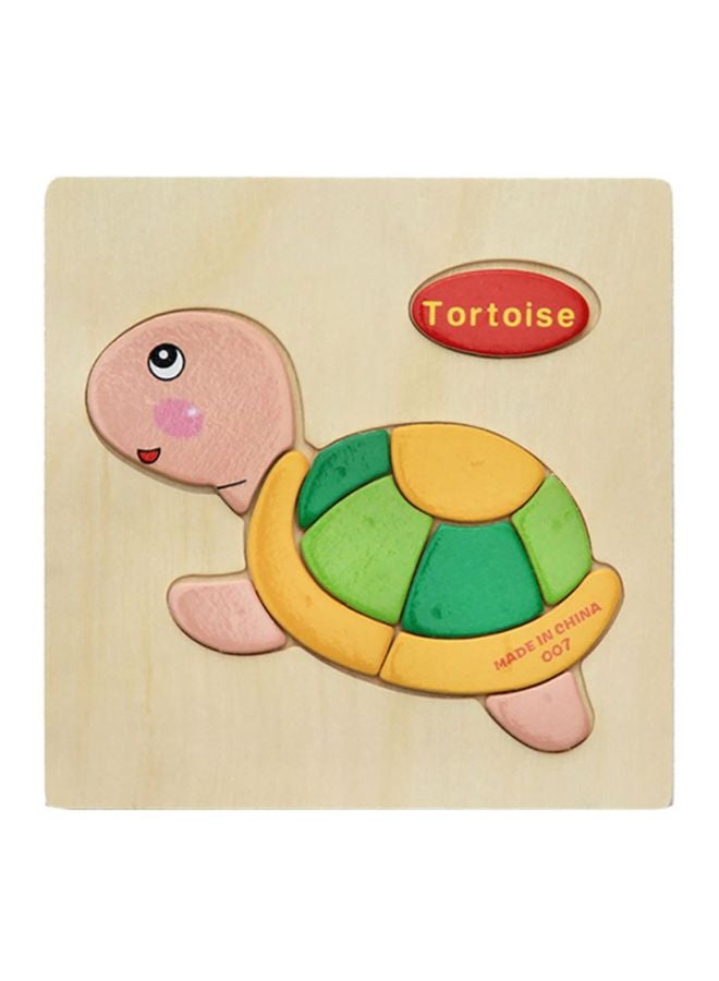 3D Wooden Puzzle 15x15x0.5cm