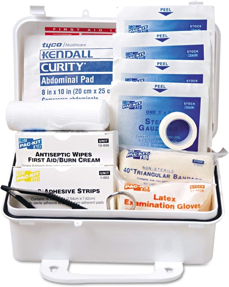 Weatherproof Plastic Basix 10 First Aid Kit  1 Each