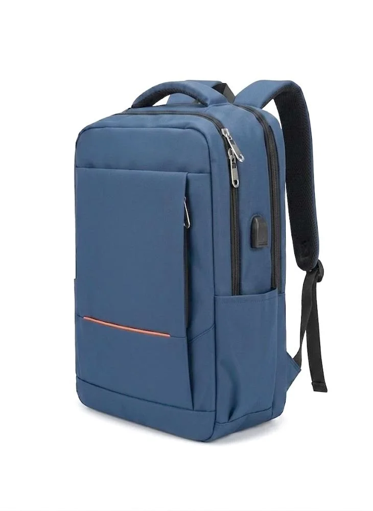 Viny Viny Men's Laptop Backpack – Business Bag with USB Charging Port – Fits 13-inch Laptop – College, Office & Travel – Army Green, Black, Blue, Grey