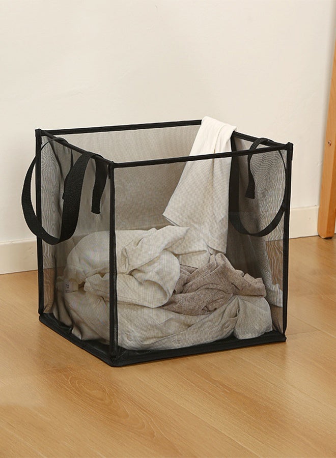 Foldable laundry basket with large capacity  - Image 2