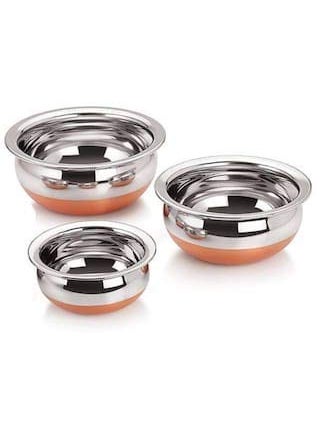 NEERA Neera Stainless Steel Serving Handi 3600ml 4 Piece Silver  - Image 2