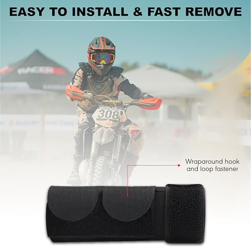 OBEROI'S TRADERS OBEROI’S Traders Universal Bike Front Shocker Fork Seal Covers | Protect Suspension Forks from Dust, Dirt, Water & Debris | Extend Shocker Life & Ensure Smooth Performance for All Motorcycle - Image 5