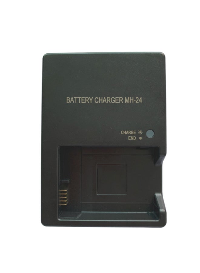 شاحن كاميرا رقمية Mh-24 لكاميرا نيكون D5100 D3400 D5300 D5500 D5600 En-el14-اللون: شاحن + سلك طاقة أسترالي (AU) - Image 1