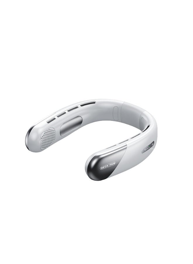 Nariele New USB Silent Portable Bladeless Mini Cooling Sports Neck Hanging Fan