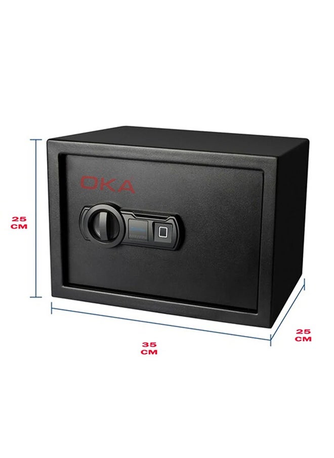 OKA Electronic Digital Cash Safe with Combination Lock and Fingerprint Weight 9.4 kg/44B20  - Image 5