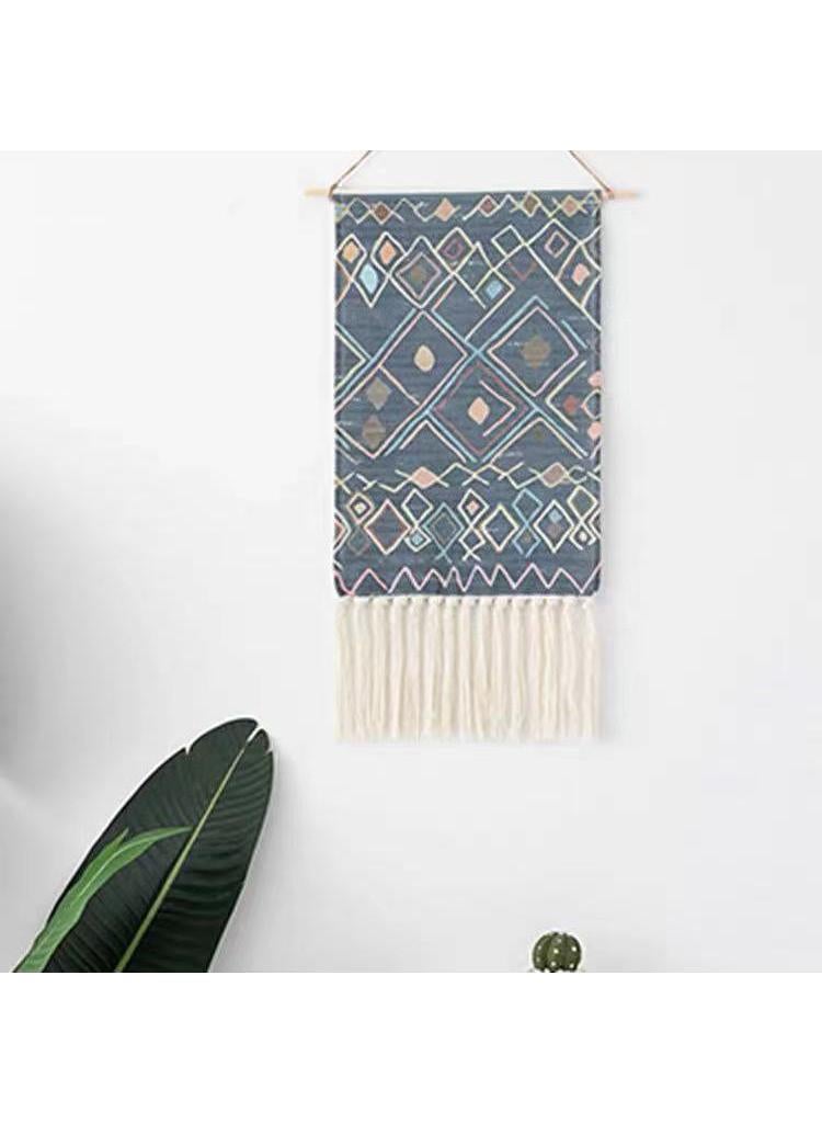 Bluejw تزيين حائط بوهيمي مع زخارف من الخيوط لتزيين غرفة المعيشة وغرفة النوم - Image 1