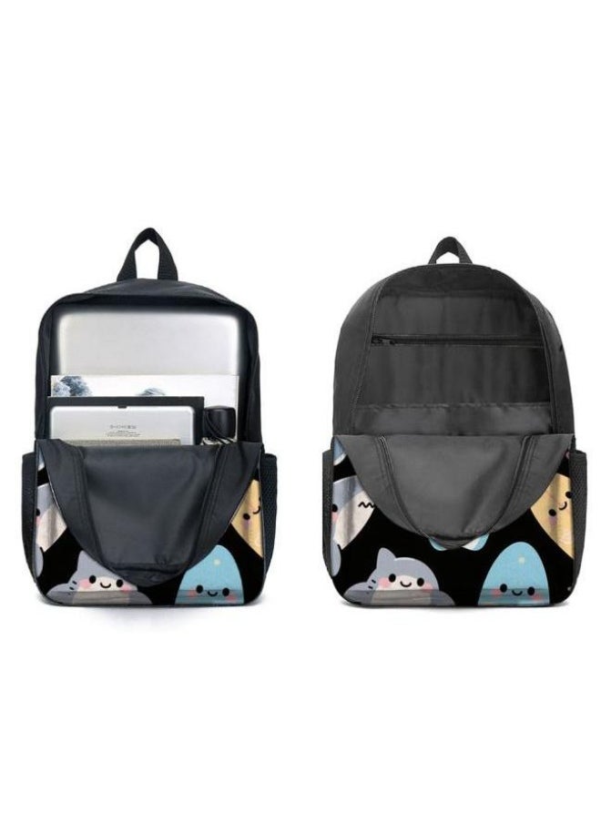 Generic [Super new special offer] Cartoon theme bag three-piece set | double-shoulder + hand-held + storage pen bag | gift self-use good-looking - 160  - Image 4