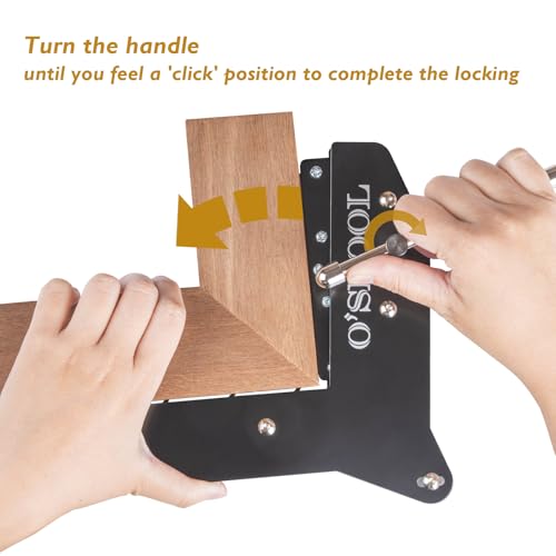 O'SKOOL Miter Max Corner Clamp for Woodworking, Making Window Casing, Making Door Casing, Crafting Projects-2 pack, PAF003 - Image 2