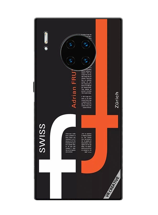 VR CREATIVE Protective Case Cover For Huawei Mate 30 Pro Swiss Zurich Design Multicolour - Image 1