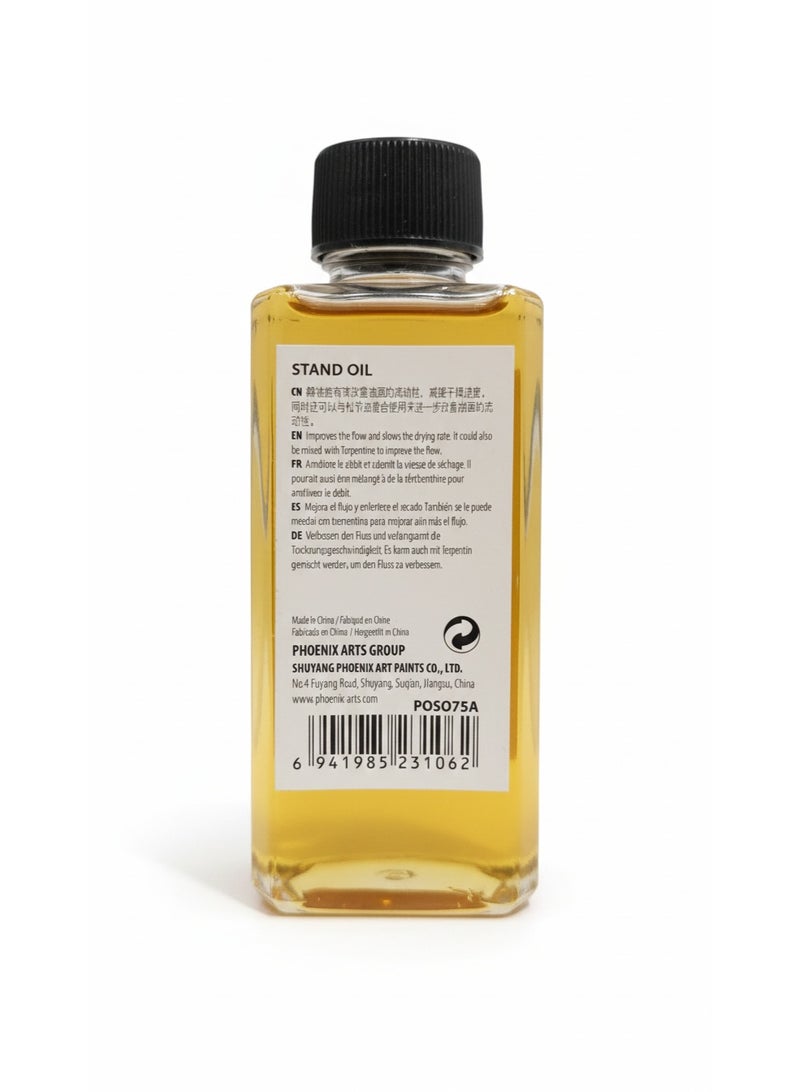 Phoenix - Oil Painting Medium & Slow Drying Linseed Oil - 75ml - Image 2