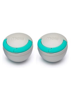 melii Pack Of 2 Pacifier Pod, Grey  - Image 1