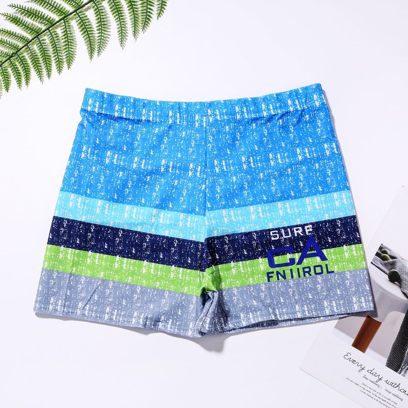 إسكدنيا Men'S Swimming Trunks Teenagers Big Children Swimming Junior High School Students 14 Senior High School 12 Fat Baby 15 Beach Trunks Training Pants 16 - Image 1