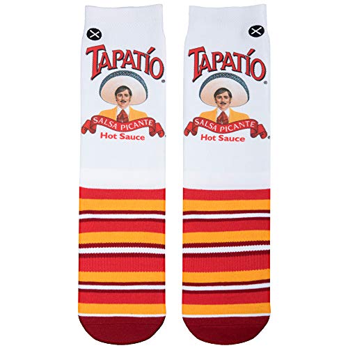Odd Sox, Tapatio Salsa Hot Sauce, Novelty Crew Socks, Funny Cool - Image 4