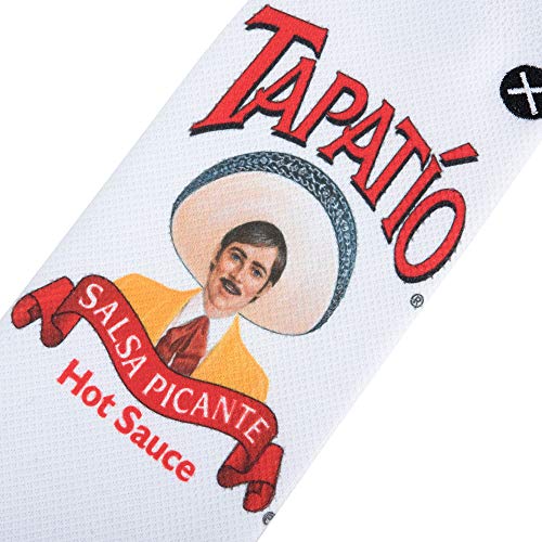 Odd Sox, Tapatio Salsa Hot Sauce, Novelty Crew Socks, Funny Cool - Image 3