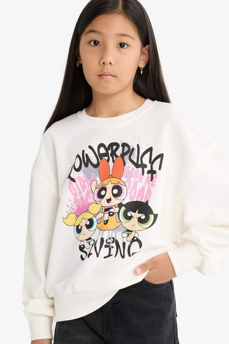 ديفاكتو Girl PowerPuff Girl Oversize Sweatshirt