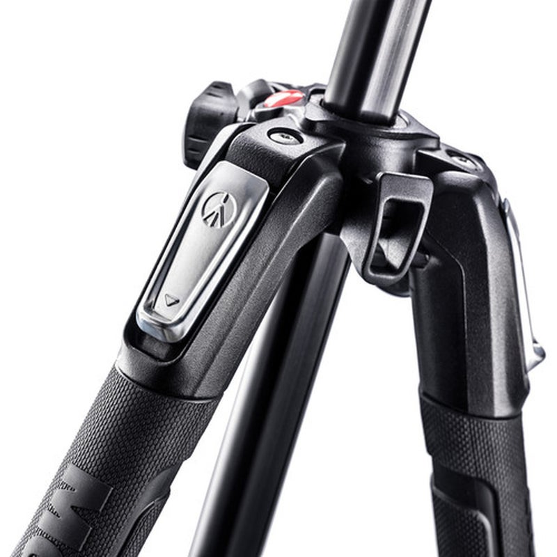 Manfrotto 190X aluminium 3-Section Tripod with XPRO Fluid Head (MK190X3-2W) - Image 4