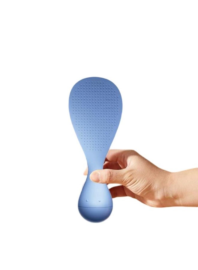 DAONPHARI Non-Stick Rice Serving Spoon | Ergonomic Handle for Comfortable Grip – Durable, Easy to Clean, and Dishwasher-Safe – Ideal for, Curries, and Daily Cooking (Blue) - Image 1