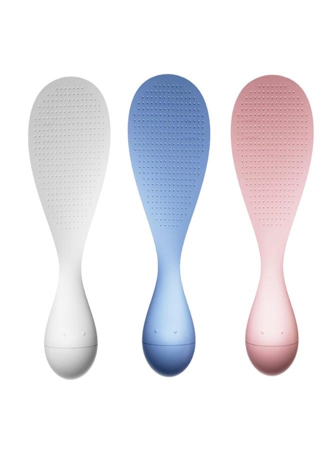 DAONPHARI Non-Stick Rice Serving Spoon | Ergonomic Handle for Comfortable Grip – Durable, Easy to Clean, and Dishwasher-Safe – Ideal for, Curries, and Daily Cooking (Blue) - Image 5