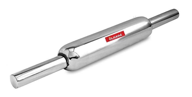 Olrada Stainless Steel Belan Rolling Pin for Kitchen | Steel Belan for Roti - Image 4