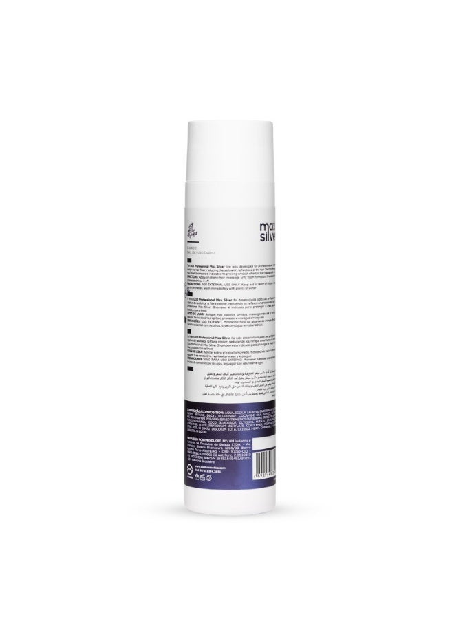 QOD PROFESSIONAL Max Silver Shampoo 300ml - Image 2