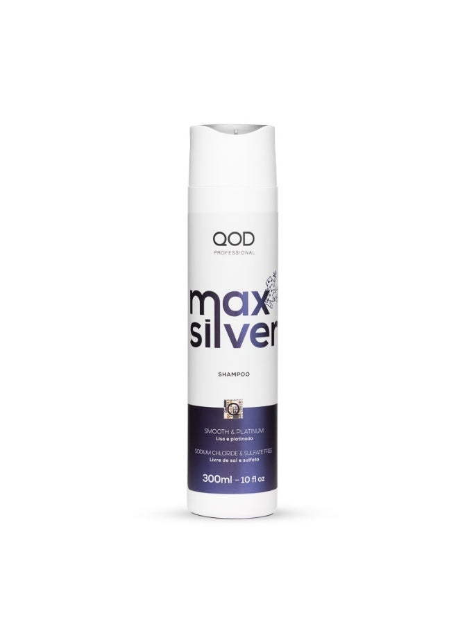 QOD PROFESSIONAL Max Silver Shampoo 300ml - Image 1