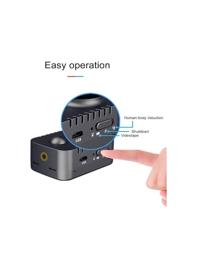 MD29 camera human body sensing recorder night vision infrared back clip camera 1080P wide-angle card insertion video camera - Image 2