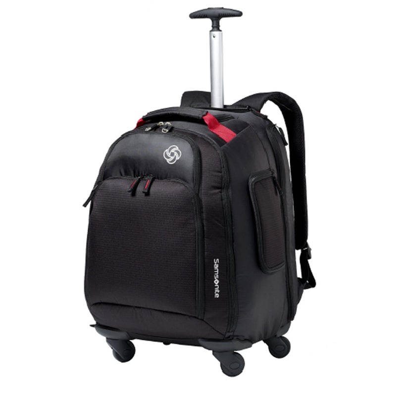 Samsonite MVS Rolling Backpack, Black, 19-Inch - Image 1