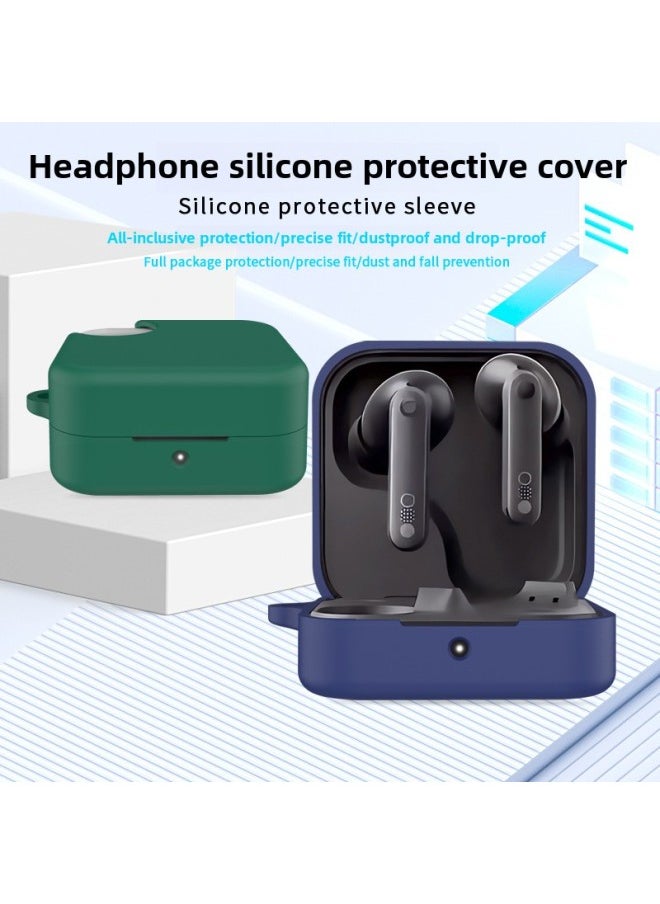 Generic Suitable For CMF BY Nothing Buds Pro2 Headphone Cover Silicone Cover Anti-fall And Dustproof Charging Compartment Case-Color:White-Model:CMF BY Nothing Buds Pro2  - Image 4