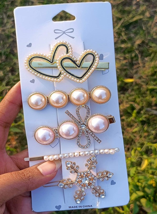 صن بيرد مجموعة دبابيس شعر أنيقة من صن بيرد، مصنوعة من الأكريليك والراتنج الكوري، مكونة من 5 قطع، مناسبة للنساء والفتيات. - Image 2