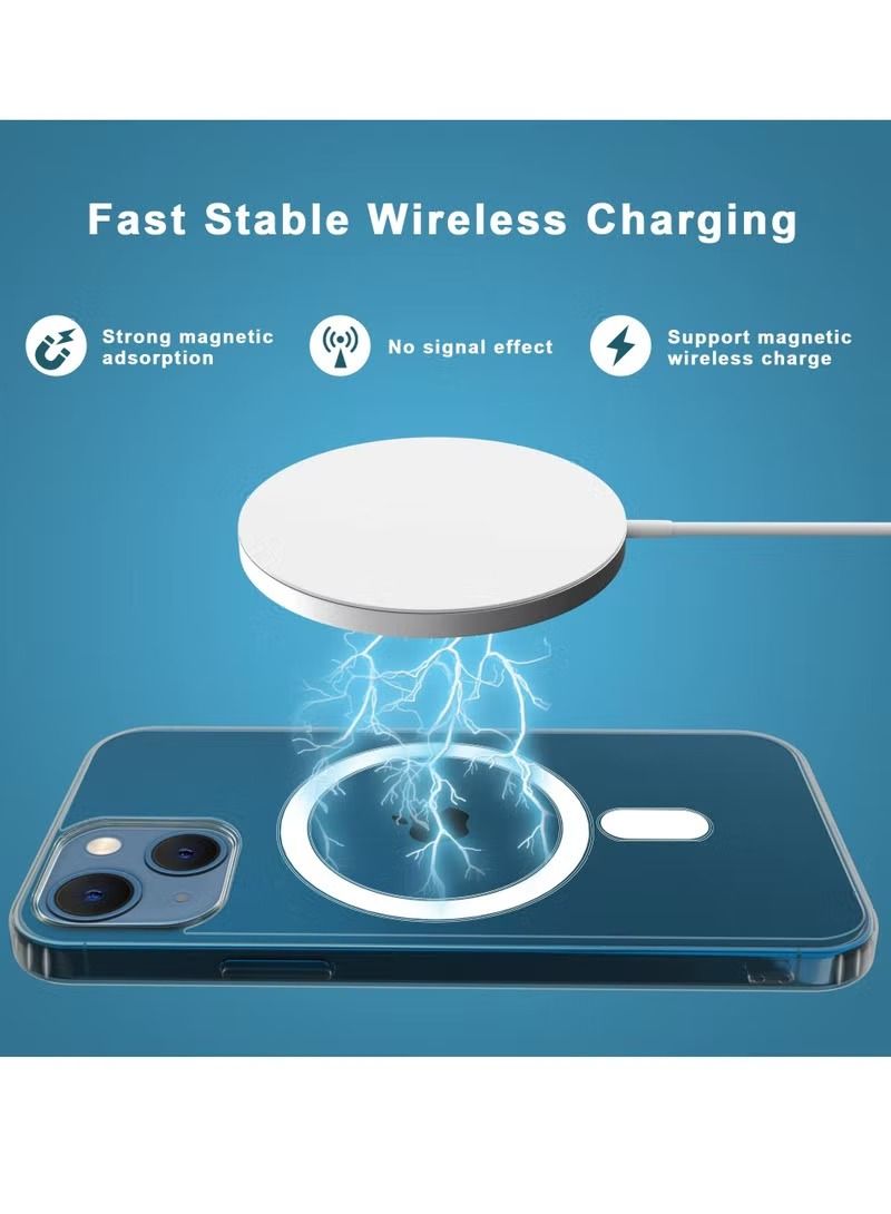 IAF Protective Case Cover (iPhone 14) Compatible with Magsafe Charging & Accessories Hard Back Clear Case Cover for Apple iPhone 14 6.1 inch 2022 Launched  - Image 2