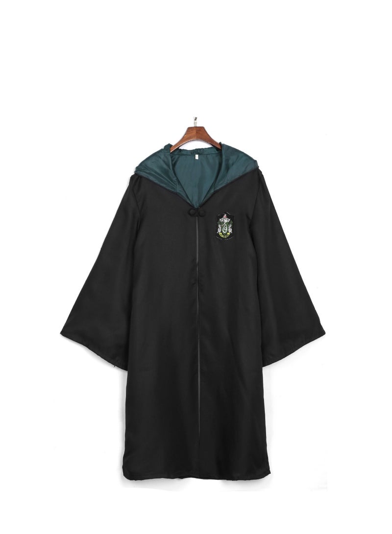 Y&D Harry Potter Hogwarts Robe Cloak Slytherin Costume M - Image 1